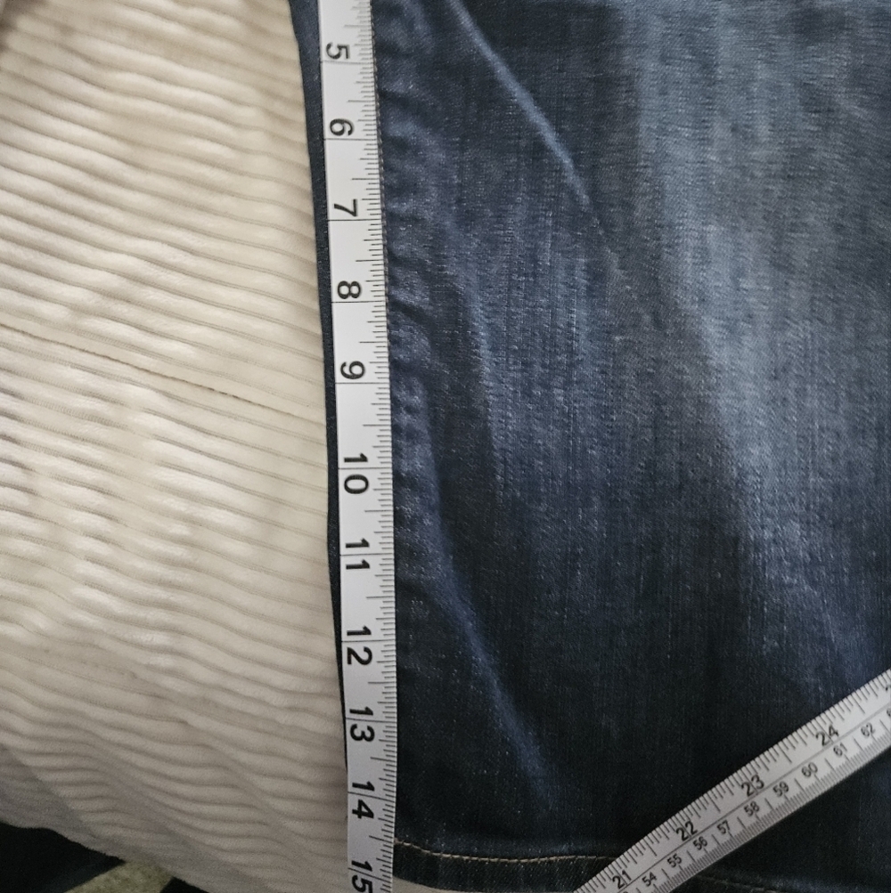 Kut From The Kloth Blue Denim Capri Jeans Size 6 - Picture 13 of 13